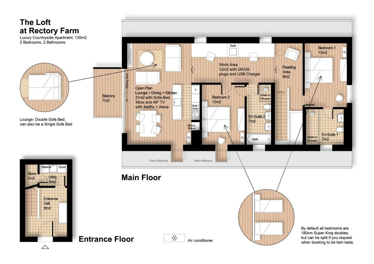 The Loft : Luxury Countryside Retreat For Family & Friends Villa Clipston  Kültér fotó